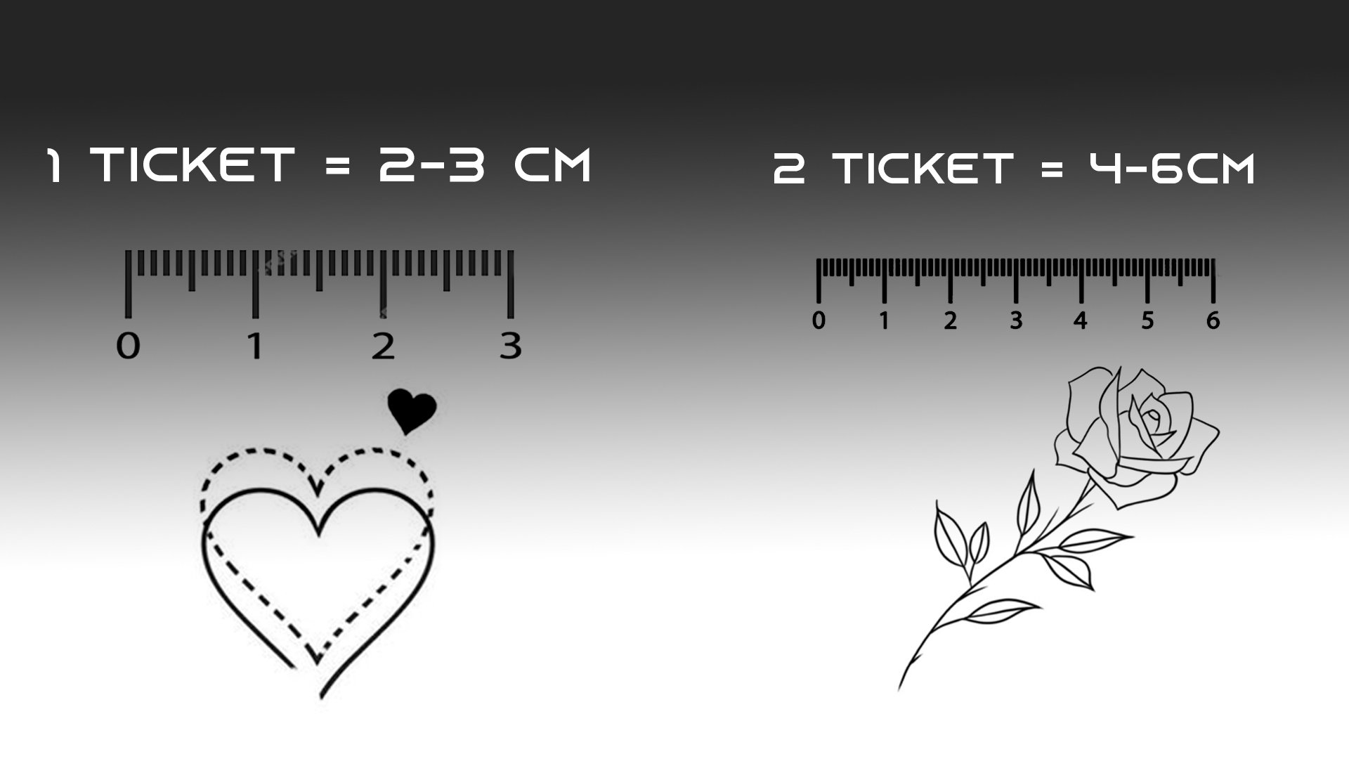 Dimensiune Ticket
